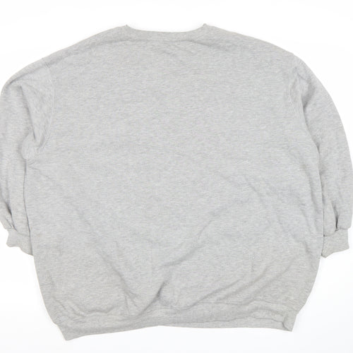 Urban Outfitters Women Grey Graphic Pullover Sweatshirt Size L