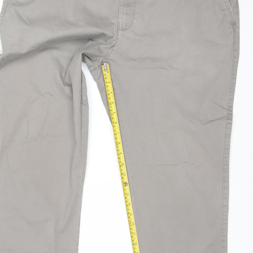 Dunnes Stores Men's Beige Chino Trousers 42W 32L Regular Fit