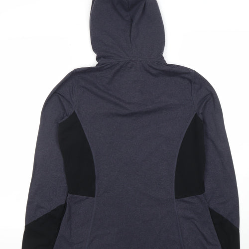 St. Bernard for Dunnes Stores Women's Grey 1/4 Zip Hoodie Small Polyester Blend