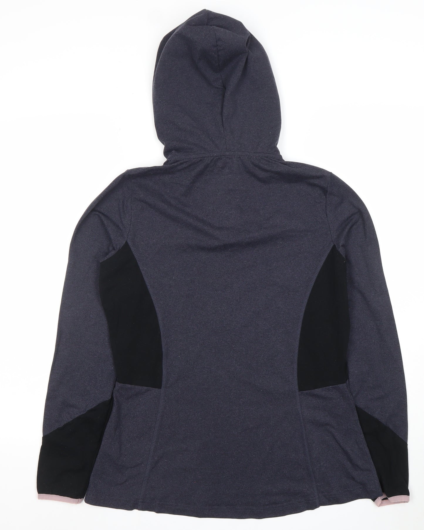 St. Bernard for Dunnes Stores Women's Grey 1/4 Zip Hoodie Small Polyester Blend