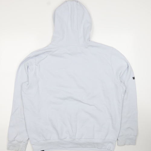 Tokyo Laundry Men's White Pullover Hoodie XL Hooded Sweatshirt