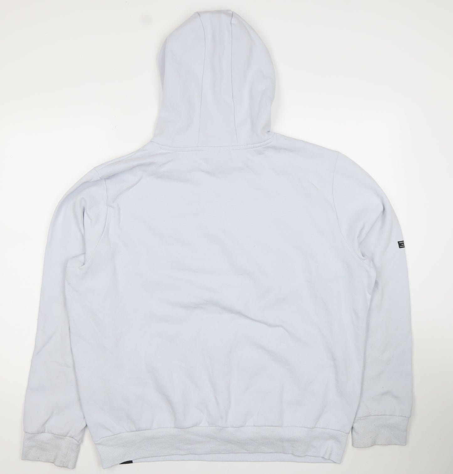 Tokyo Laundry Men's White Pullover Hoodie XL Hooded Sweatshirt