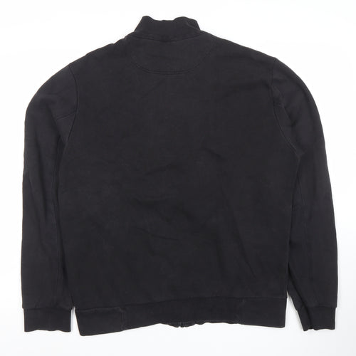 Puma Men's Black Full Zip Sweatshirt Size L Sports Fleece Jacket