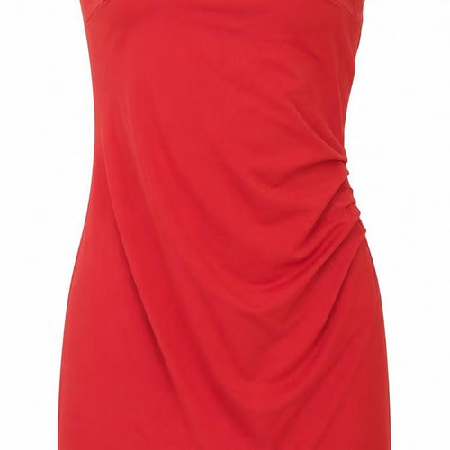 Pull&Bear Women Red Strapless Bodycon Short Dress Size 14