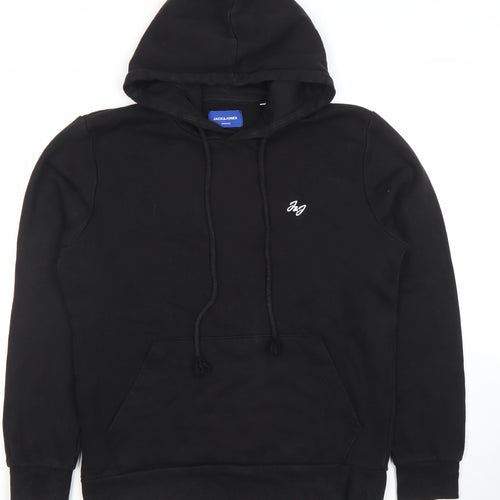 Jack & Jones Originals Black Small Pullover Hoodie for Women