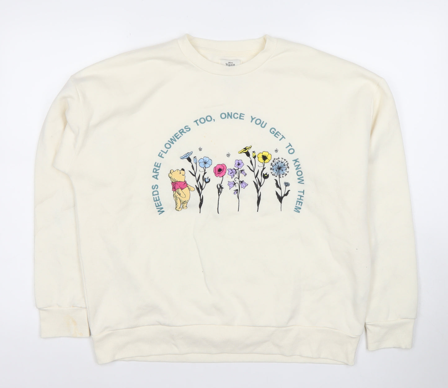 Disney Winnie the Pooh Cream Graphic Sweatshirt Women S Primark