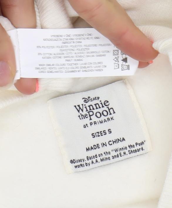 Disney Winnie the Pooh Cream Graphic Sweatshirt Women S Primark