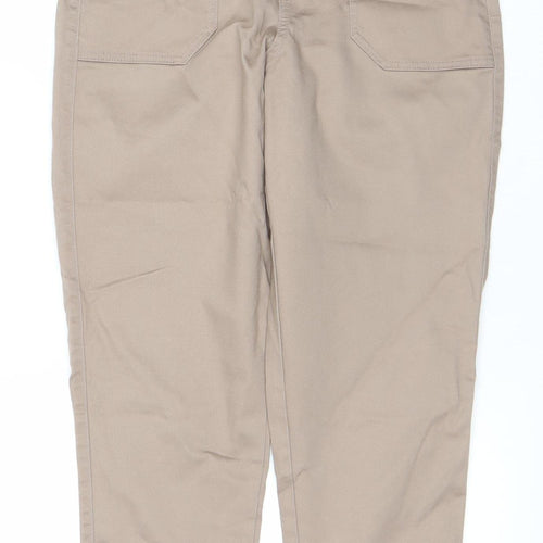 Primark Women’s Beige Straight Jeans Size 10 Regular Fit