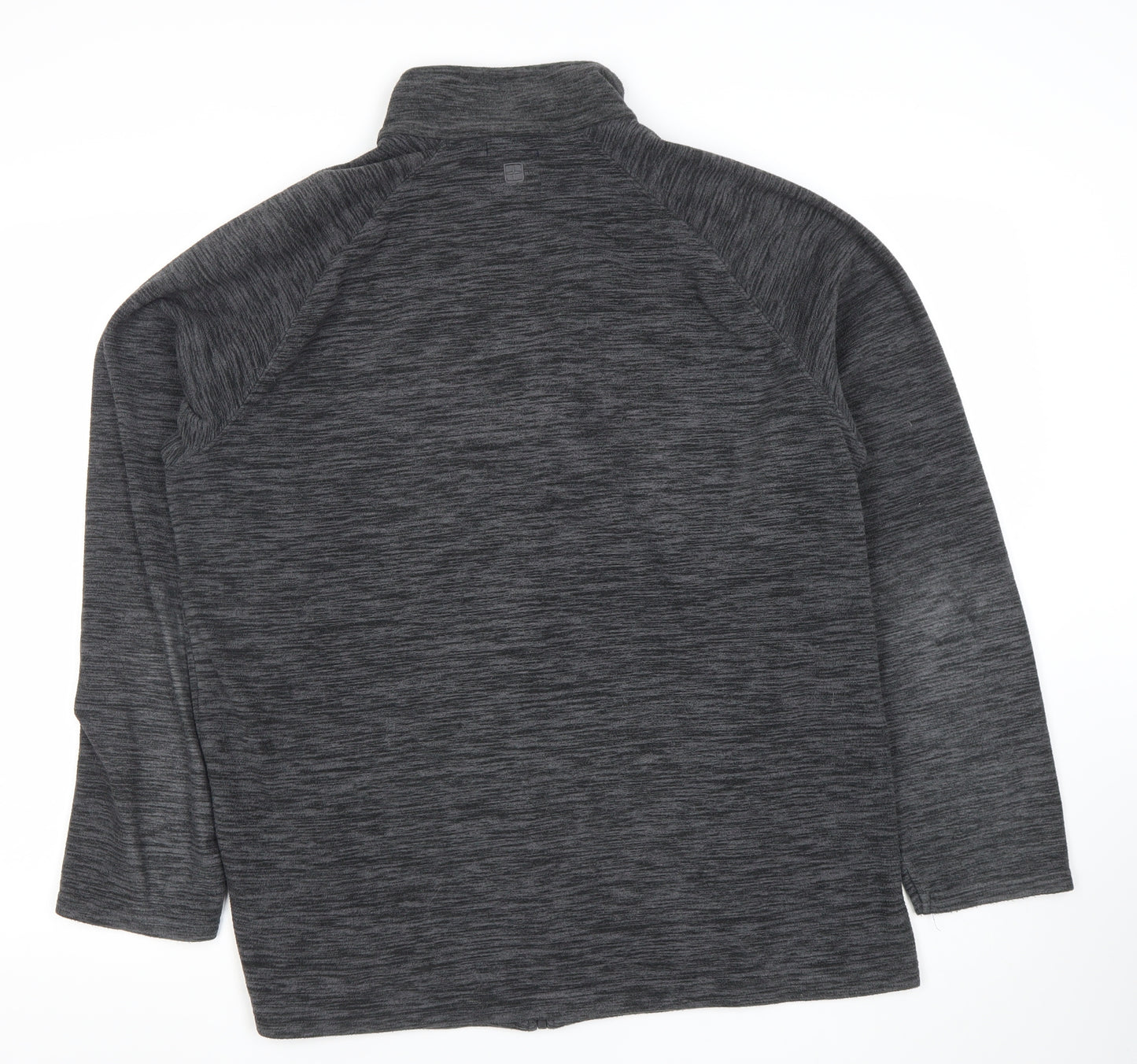 Mountain Warehouse Women Grey Full Zip Fleece Jacket Size L