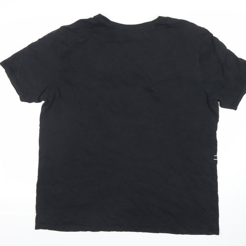 Nike Men's Black Graphic Sportswear T-Shirt Size M