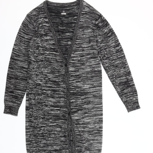 Cheap Monday WKND Women's Grey Long Knit Cardigan Size Regular