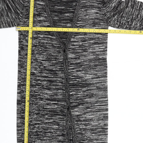 Cheap Monday WKND Women's Grey Long Knit Cardigan Size Regular