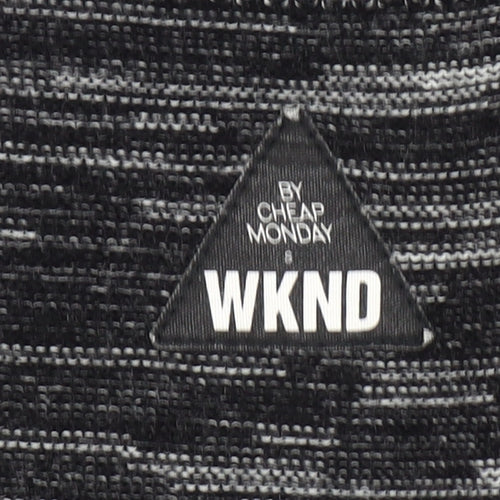 Cheap Monday WKND Women's Grey Long Knit Cardigan Size Regular