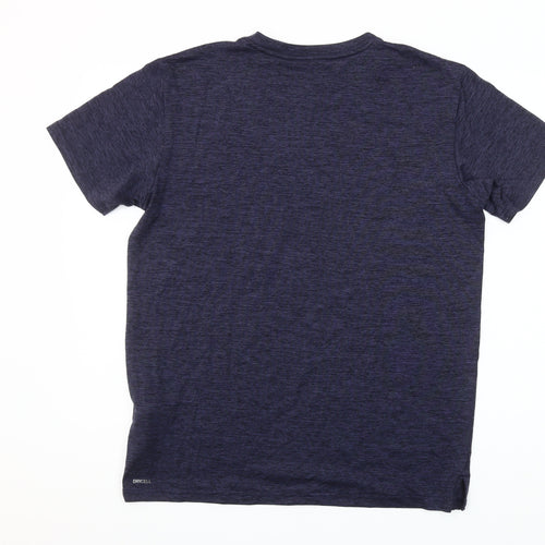 Puma Men's Navy Blue Crew Neck Training T-Shirt Size M