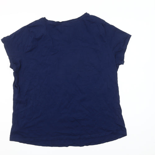 Harry Potter Women’s Blue Hogwarts Plus Size 20-22 T-Shirt Nightshirt