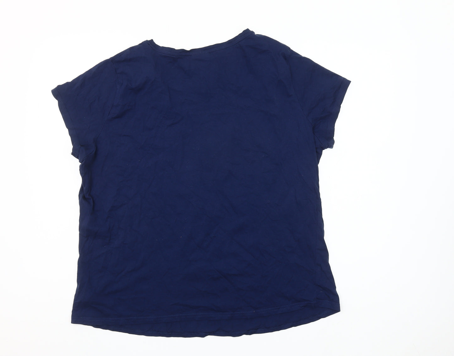 Harry Potter Women’s Blue Hogwarts Plus Size 20-22 T-Shirt Nightshirt