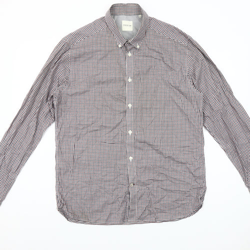 Jack & Jones Premium Men's Multicoloured Check Cotton Shirt XL