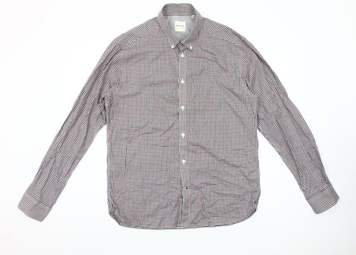 Jack & Jones Premium Men's Multicoloured Check Cotton Shirt XL