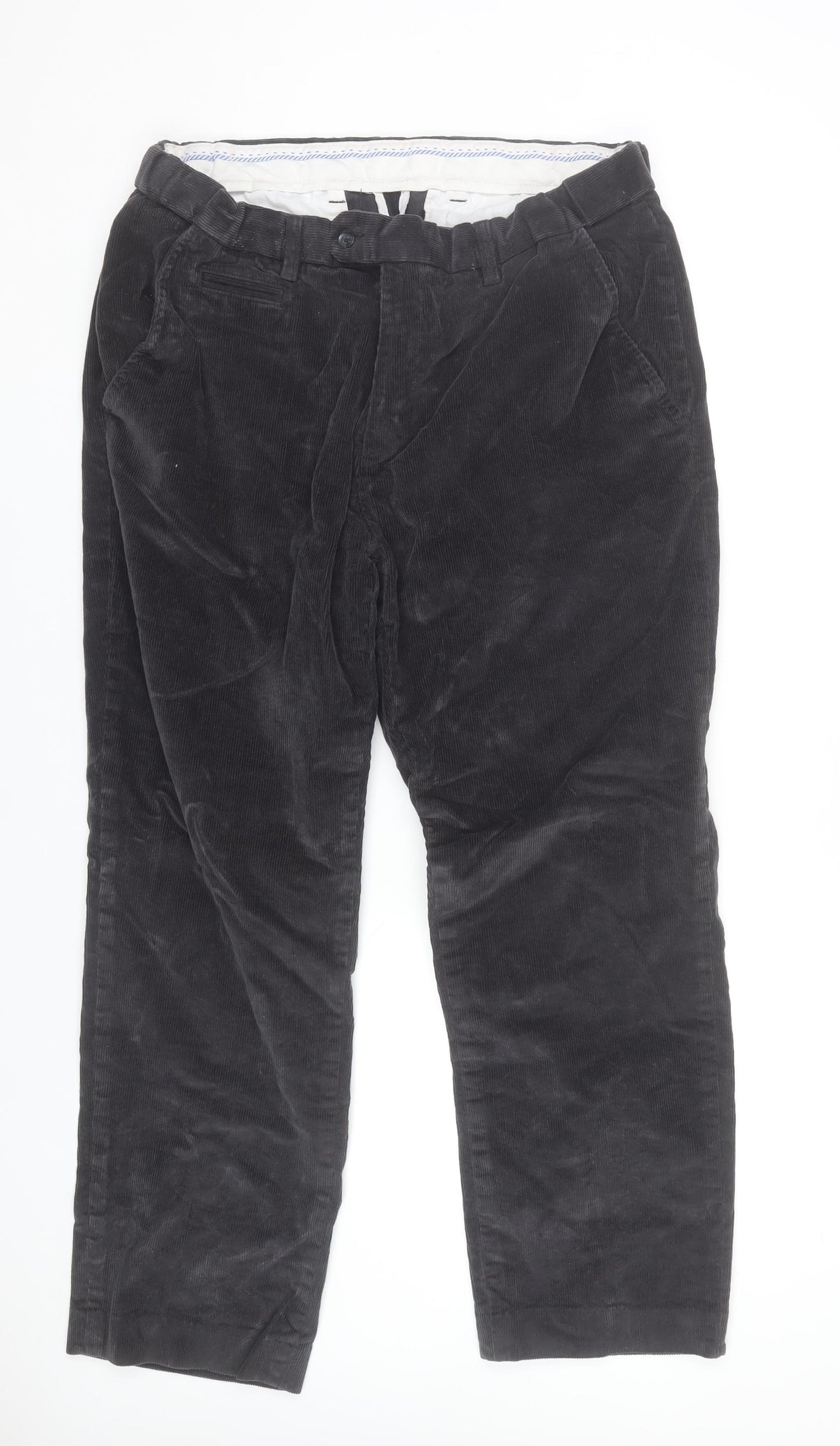 St. Bernard for Dunnes Stores Men's Black Corduroy Chinos 38in Waist