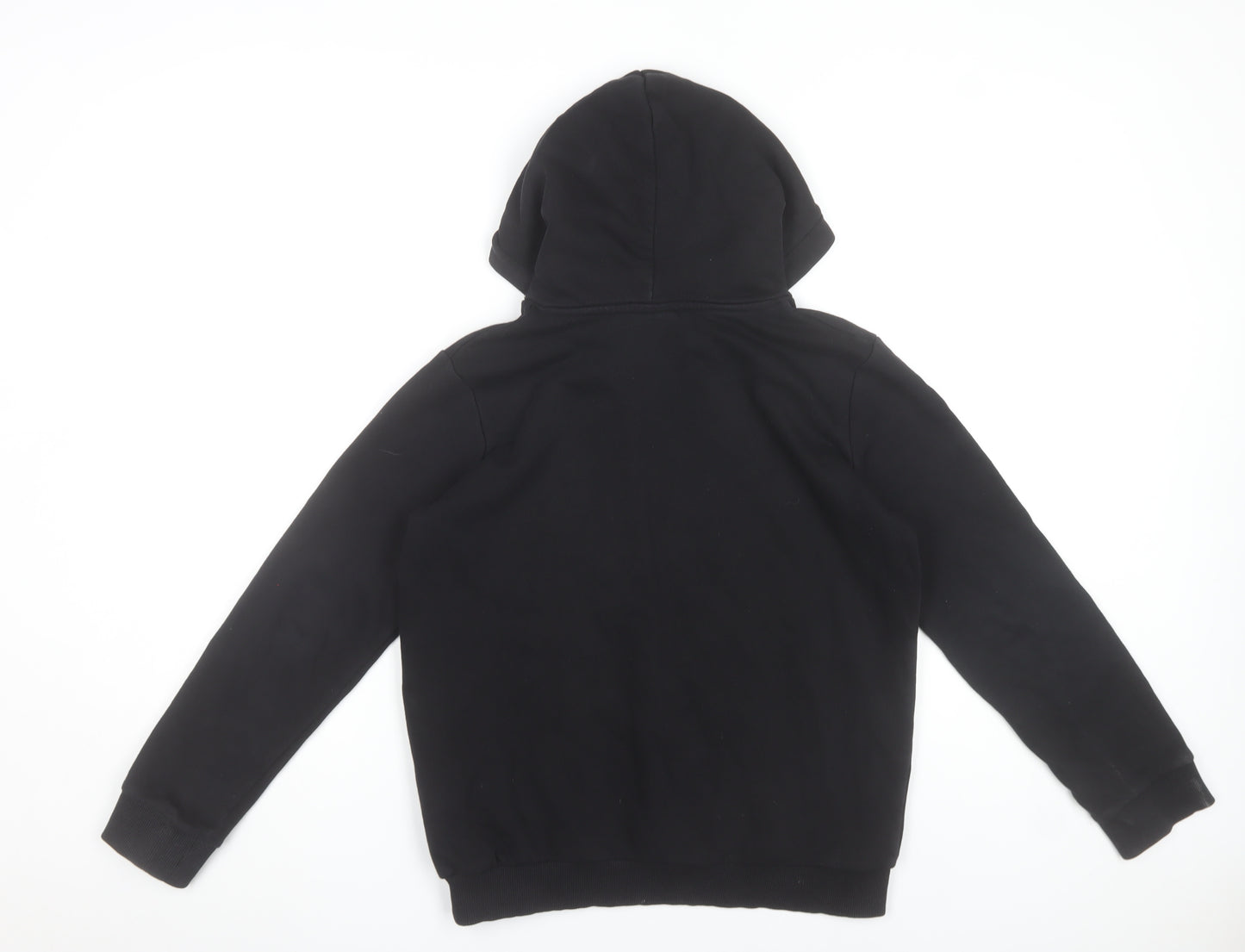 Hype Boys Black Pullover Hoodie 13 Years Regular Fit