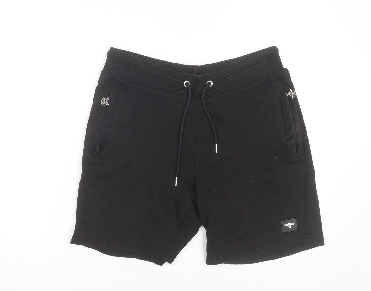Creative Recreation Men's Black Cotton Sweat Shorts Size M