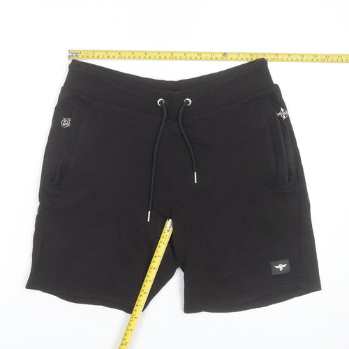 Creative Recreation Men's Black Cotton Sweat Shorts Size M