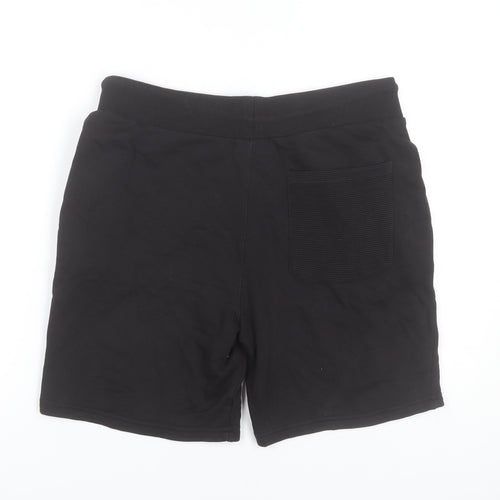 Creative Recreation Men's Black Cotton Sweat Shorts Size M