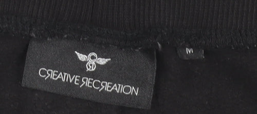 Creative Recreation Men's Black Cotton Sweat Shorts Size M