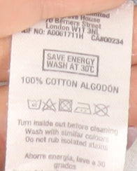 Topman Men’s Blue Denim Chino Shorts Size 32 Regular Fit