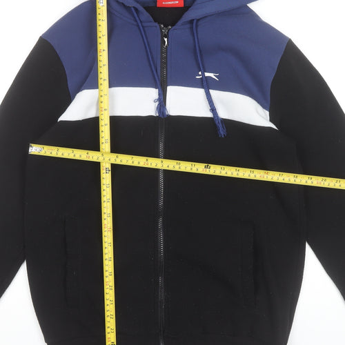 Slazenger Men’s Blue Full Zip Hoodie Size S Sportswear