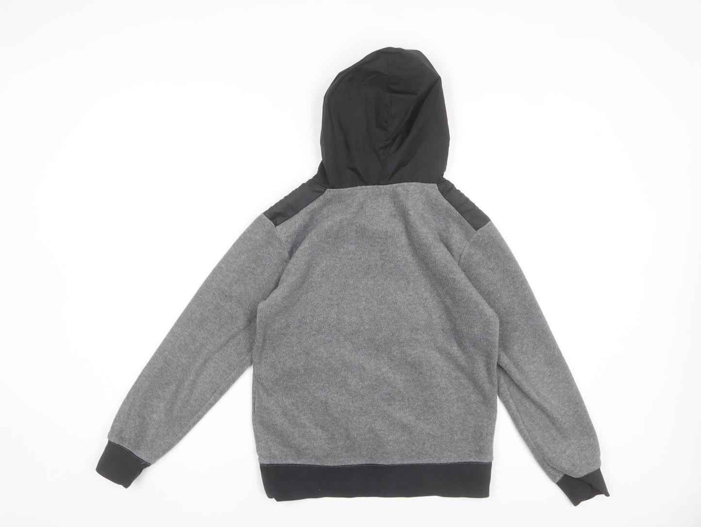 Nike Jordan Boys Grey Hoodie 10-12 Years Pullover Fleece Hooded Sweatshirt