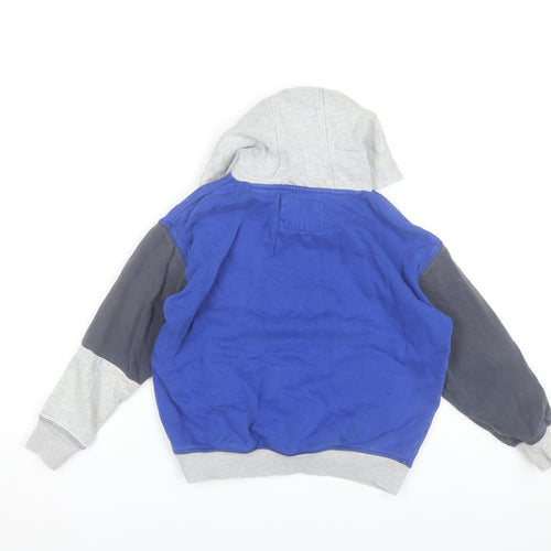 Marks and Spencer Boys Blue Hogwarts Harry Potter Hoodie 8-9 Years Pullover