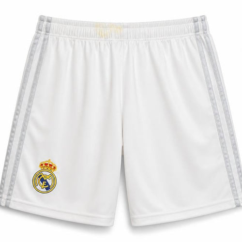 Adidas Boys White Football Athletic Shorts 12 Years Real Madrid Activewear