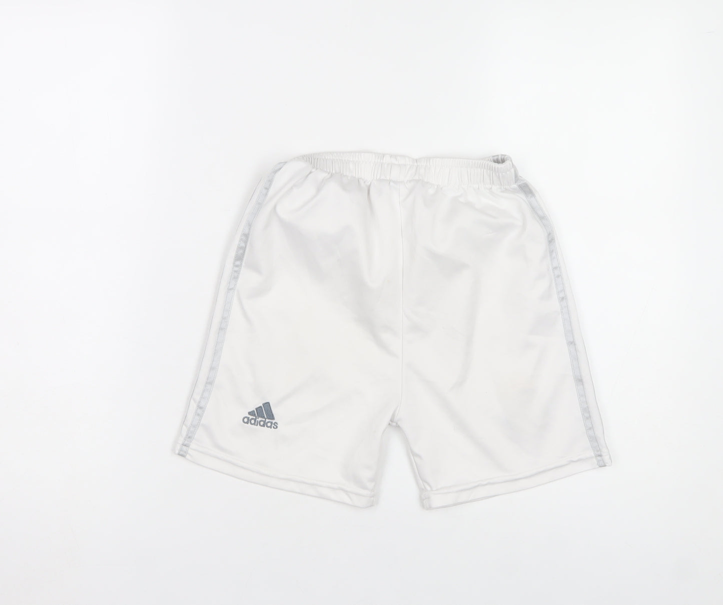 Adidas Boys White Football Athletic Shorts 12 Years Real Madrid Activewear