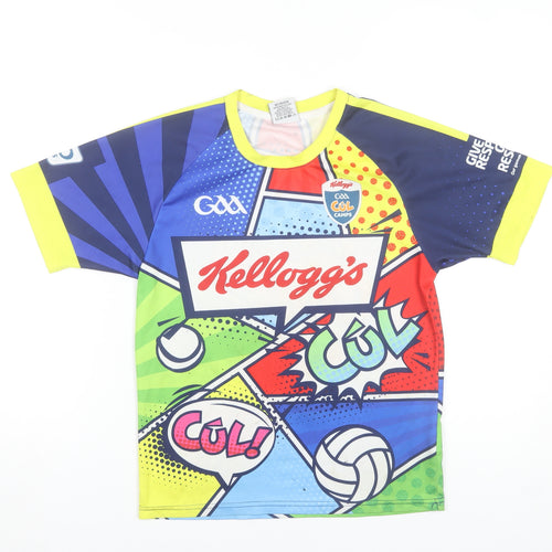 Masita Boys Multicoloured Graphic Football T-Shirt 4 Years Sports Jersey
