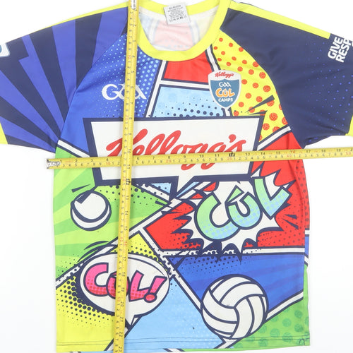 Masita Boys Multicoloured Graphic Football T-Shirt 4 Years Sports Jersey