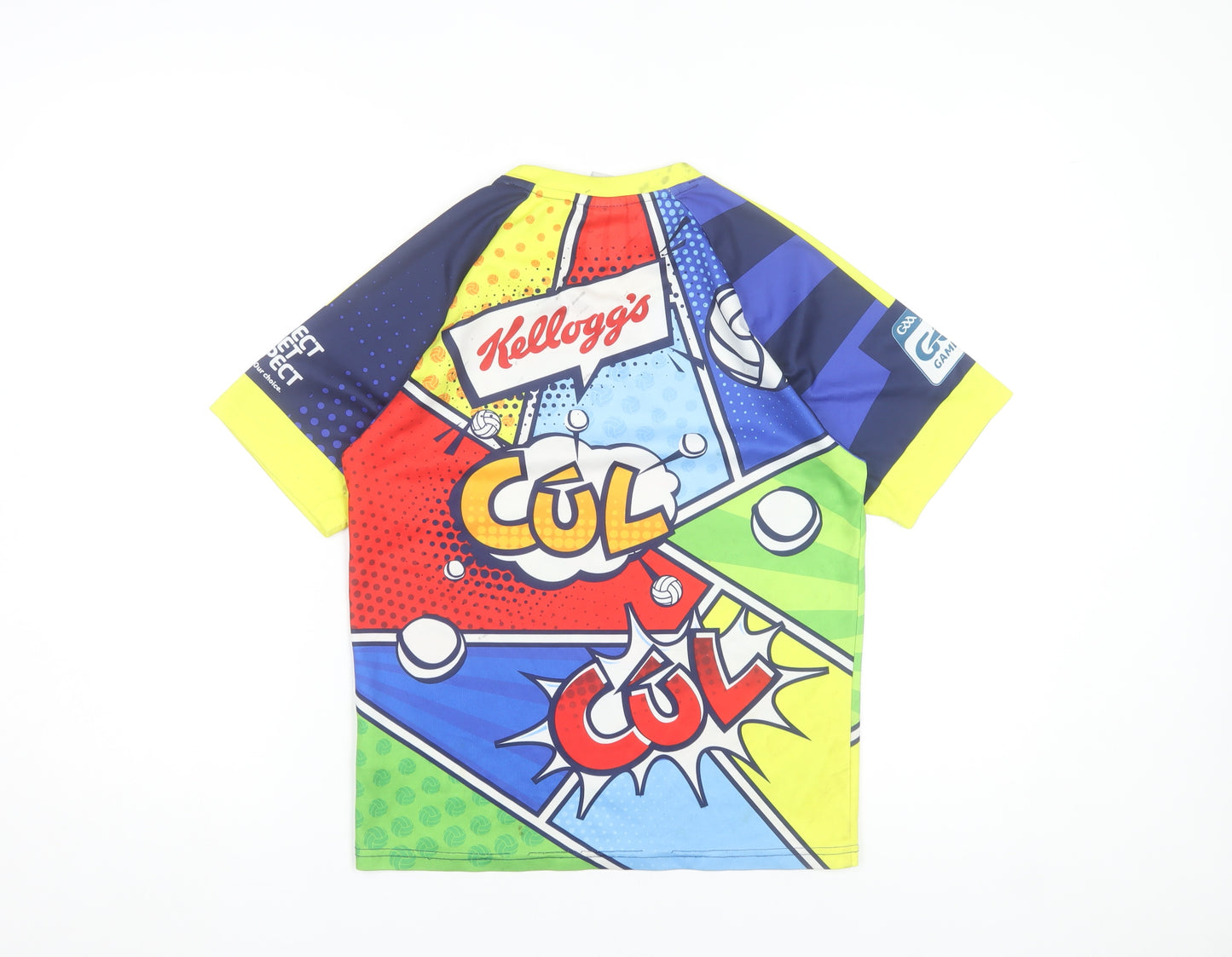 Masita Boys Multicoloured Graphic Football T-Shirt 4 Years Sports Jersey