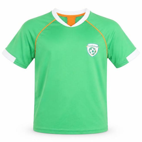 Dunnes Stores Boys Green Ireland Football T-Shirt 10 Years Lightweight Jersey
