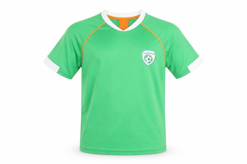 Dunnes Stores Boys Green Ireland Football T-Shirt 10 Years Lightweight Jersey