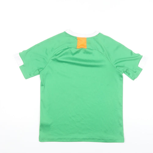 Dunnes Stores Boys Green Ireland Football T-Shirt 10 Years Lightweight Jersey