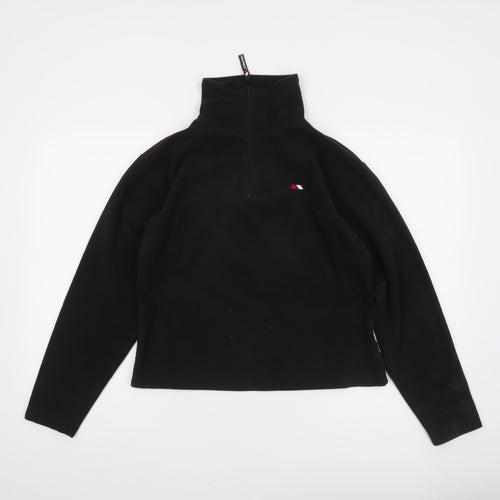 Trespass Womens Black Fleece Pullover Sweatshirt Size 10