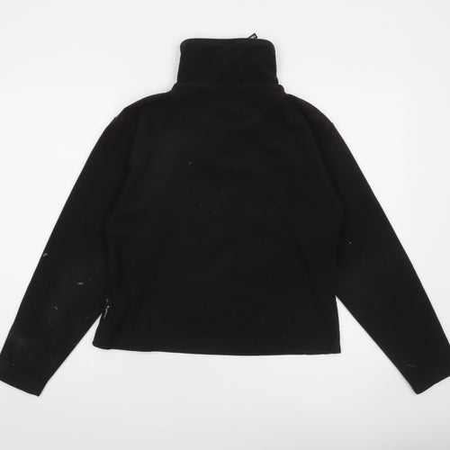 Trespass Womens Black Fleece Pullover Sweatshirt Size 10
