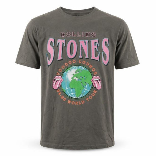 The Rolling Stones Men's Grey Graphic Tour T-Shirt - Size M