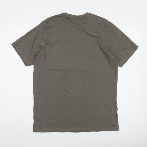 The Rolling Stones Men's Grey Graphic Tour T-Shirt - Size M