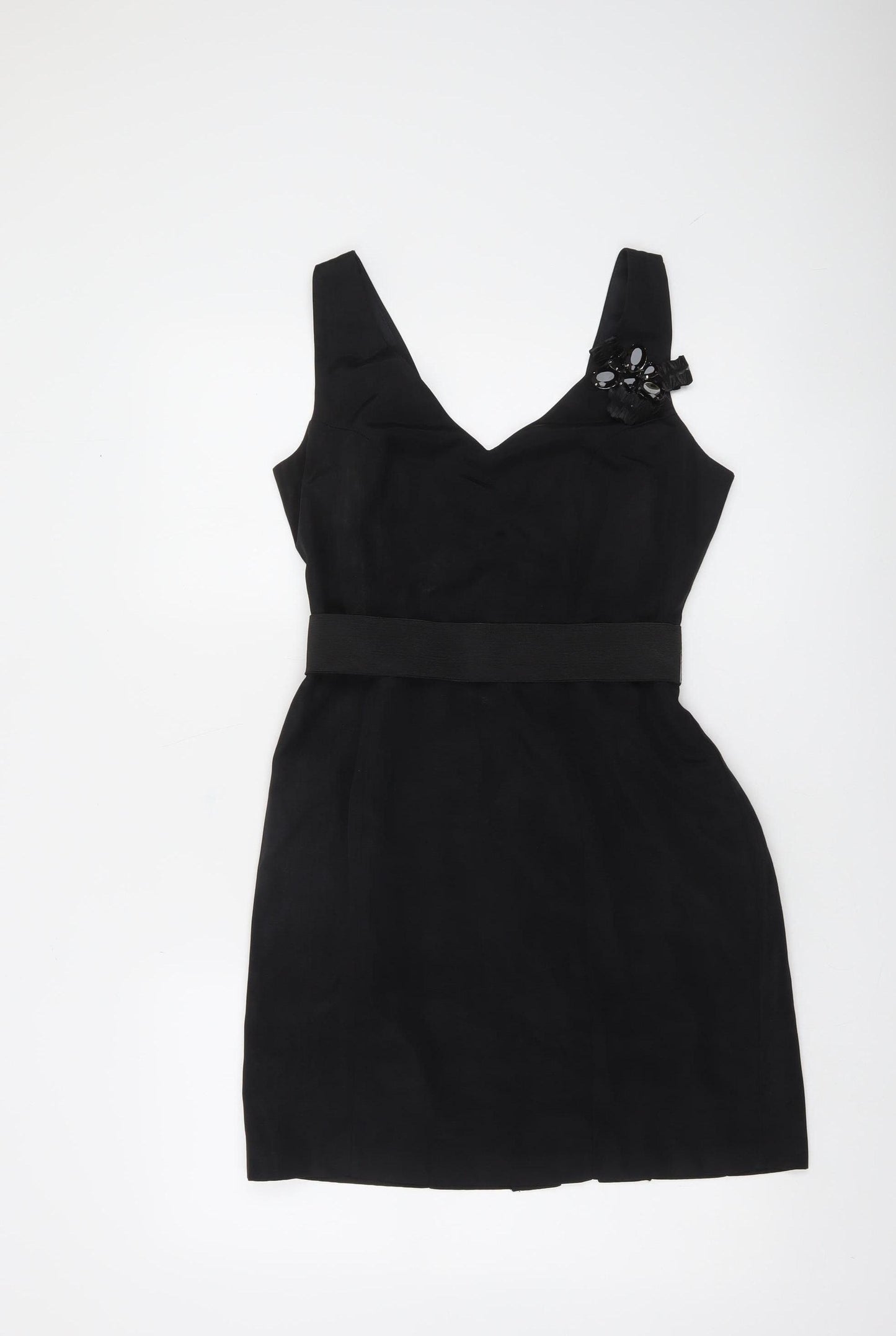 River Island Women’s Black Size 10 Sheath Party Dress