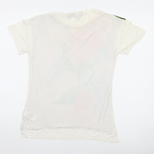 Ted Baker Women’s Multicoloured Floral Viscose T-Shirt Size 10