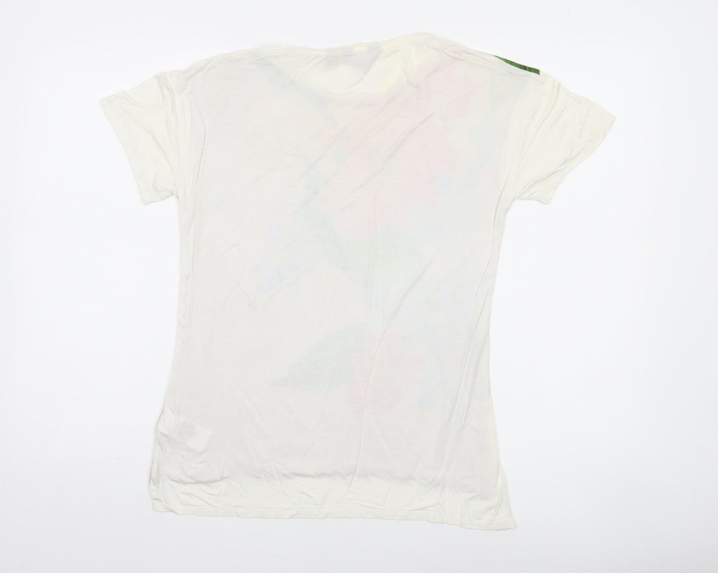 Ted Baker Women’s Multicoloured Floral Viscose T-Shirt Size 10