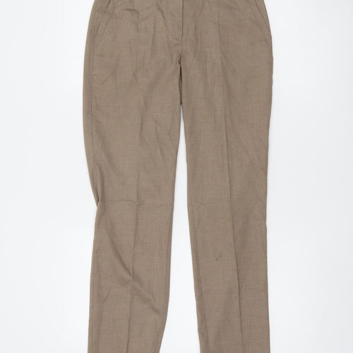 Comma Women’s Beige Dress Pants Size 6 Straight Leg Work Trousers