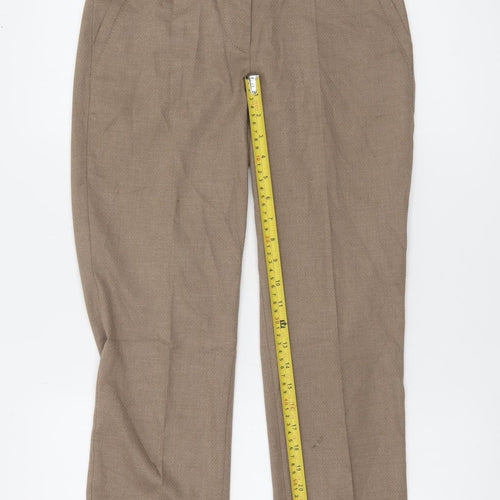 Comma Women’s Beige Dress Pants Size 6 Straight Leg Work Trousers