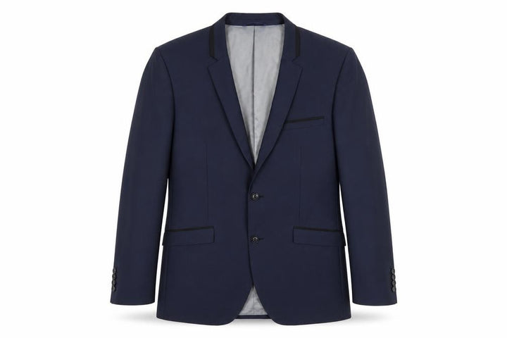 Burton Menswear London Men's Blue Slim Fit 42R Formal Blazer Jacket